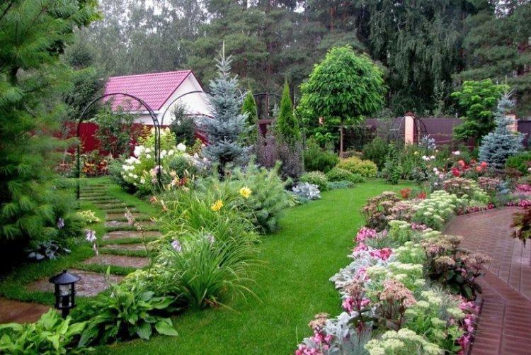 Дизайн садового интерьера