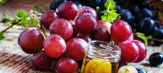калорийность красного винограда